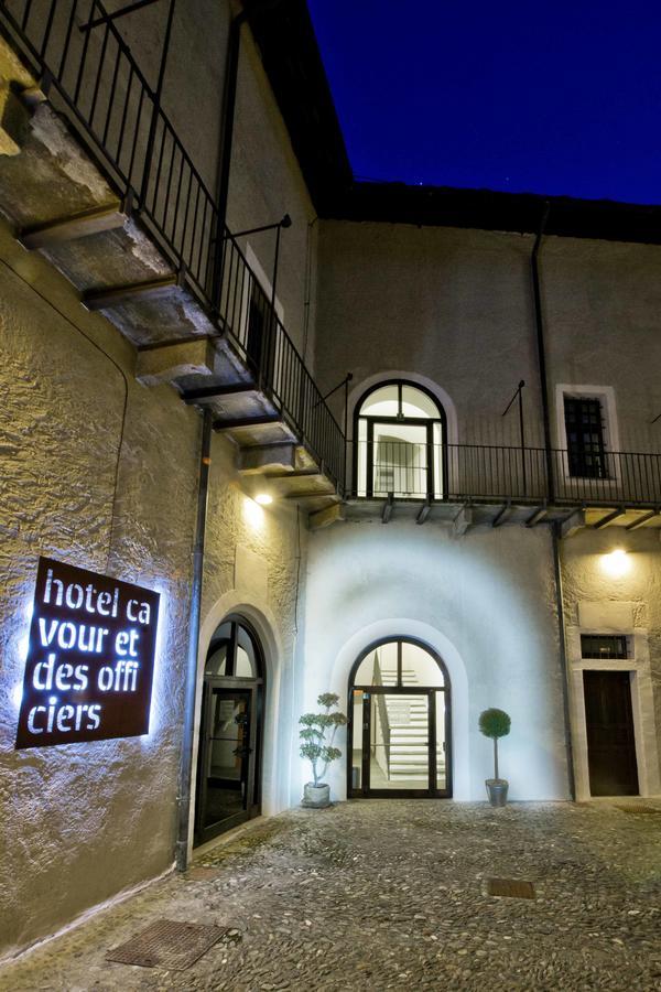 Hotel Cavour Et Des Officiers Bard Bagian luar foto